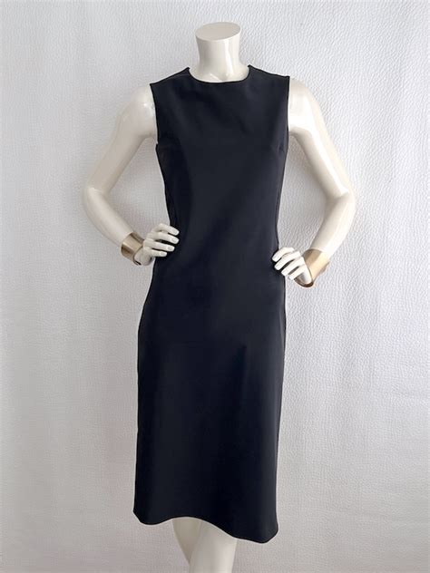 prada little black dress size zero or xs used|PRADA Black Dresses for Women for sale .